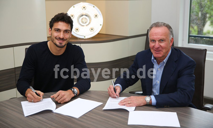 เปิดตัวทางการ! "ฮุมเมิ่ลส์" เซ็นสัญญาซบ "เสือใต้" 5 ปี