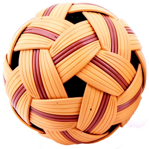 ตะกร้อพวง คาดน้ำตาล PROSTAR,TOPPA