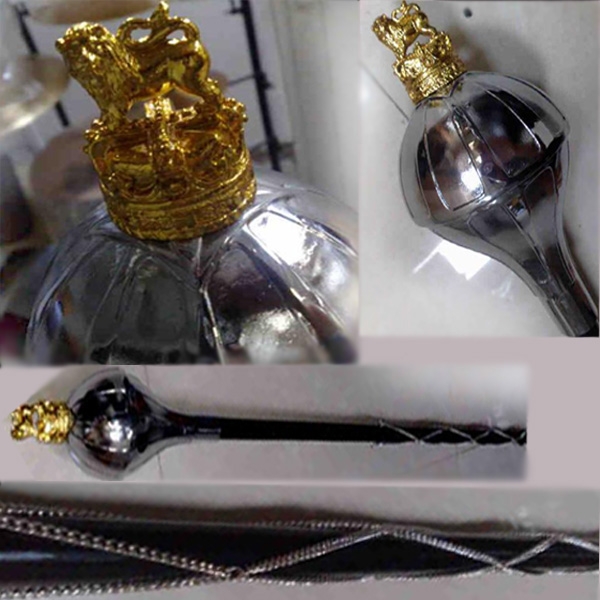 ไม้คฑา PRO WIN ด้ามหวาย หัวพรีเมียร์ยอดสิงห์ พู่ไหม