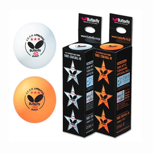 ลูกปิงปอง BUTTERFLY 3 ดาว