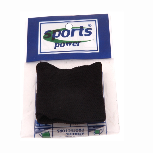 ผ้ารัดข้อมือ ไหมพรม สีดำ