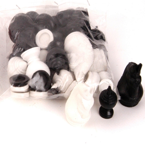 ตัวหมากรุก  บรรจุถุง พลาสติก