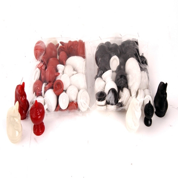 ตัวหมากรุก  บรรจุถุง พลาสติก