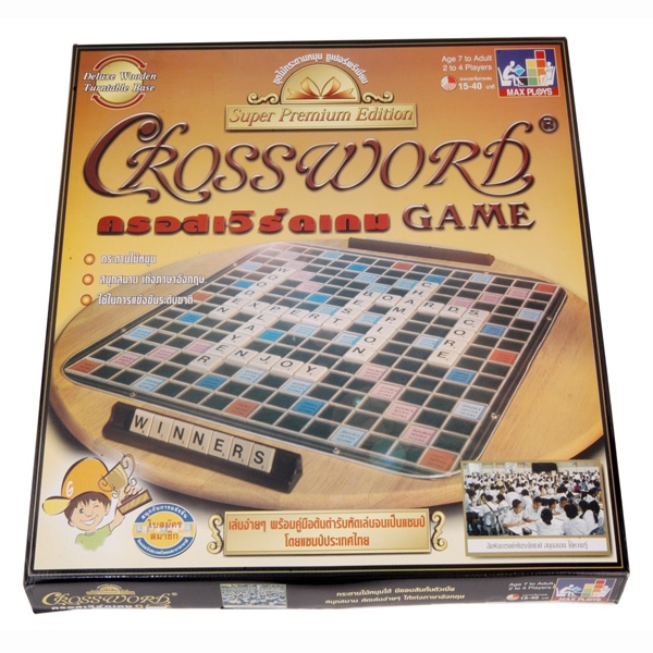 ครอสเวิร์ดเกมส์ (เกมส์ต่อศัพท์อังกฤษ)ชุดพรีเมียมไม้ มัธยม