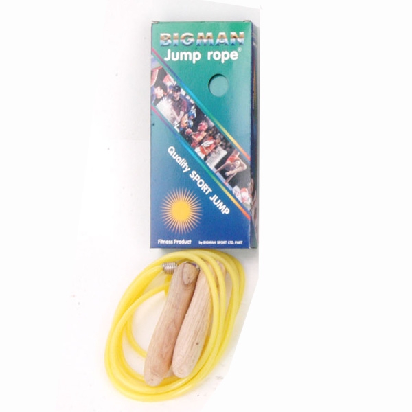 เชือกกระโดด ด้ามไม้ BIGMAN,PRO STAR ไม่มีสปริง รุ่น W-200