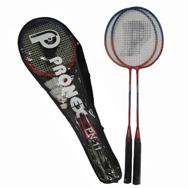 ไม้แบดมินตัน PRONEX รุ่น  PN-11 แพ็คคู่ + ลูก + กระเป๋าสะพาย