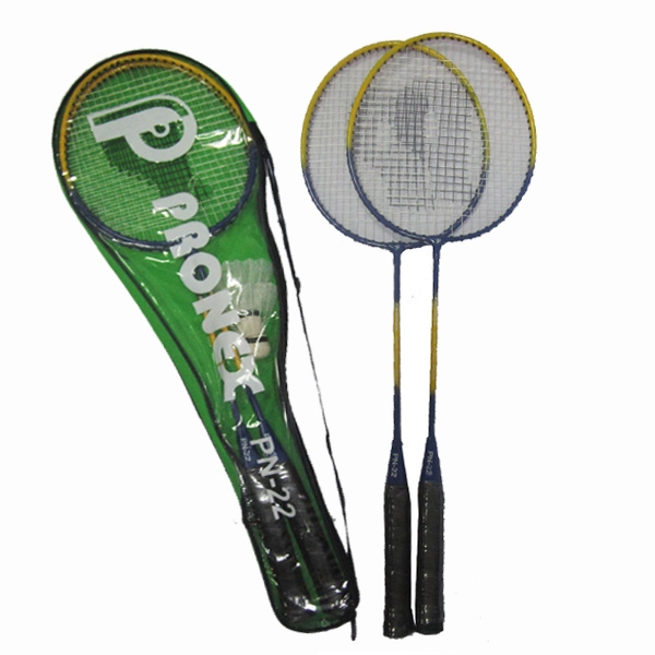 ไม้แบดมินตัน PRONEX รุ่น  PN-22 แพ็คคู่+ลูก+กระเป๋าสะพาย