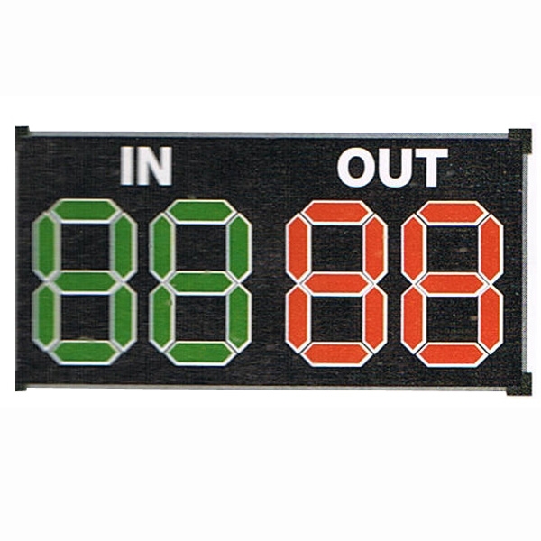 ป้ายเปลี่ยนตัวนักกีฬา PRO STAR  รุ่น 4 หลัก