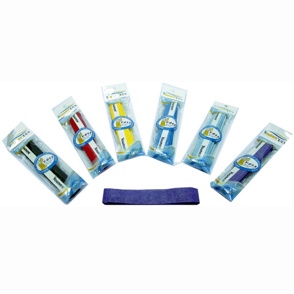 หนังพันด้ามแบดมินตัน PRO STAR  แบบลายมีตะเข็บนูน  รุ่น 013 , 640