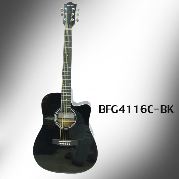 กีต้าร์โปร่ง WILD APP 14 ข้อ คอเว้า  41 นิ้ว รุ้น BFG-4116C