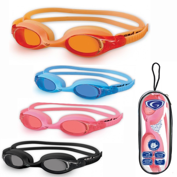 แว่นตาว่ายน้ำเด็ก GRAND SPORT รุ่น 343-308  One Piece Goggle