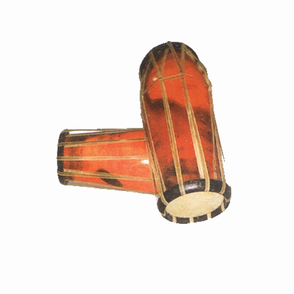 กลองแขก ไม้ชิงขัน 2 หน้า