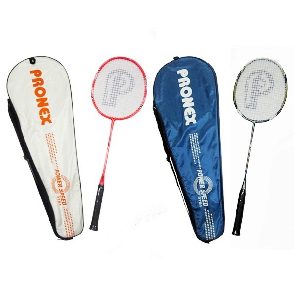 ไม้แบดมินตัน PRONEX รุ่น POWER SPEED 3781 ก้านคาร์บอน ไร้ข้อต่อ + กระเป๋าสะพาย