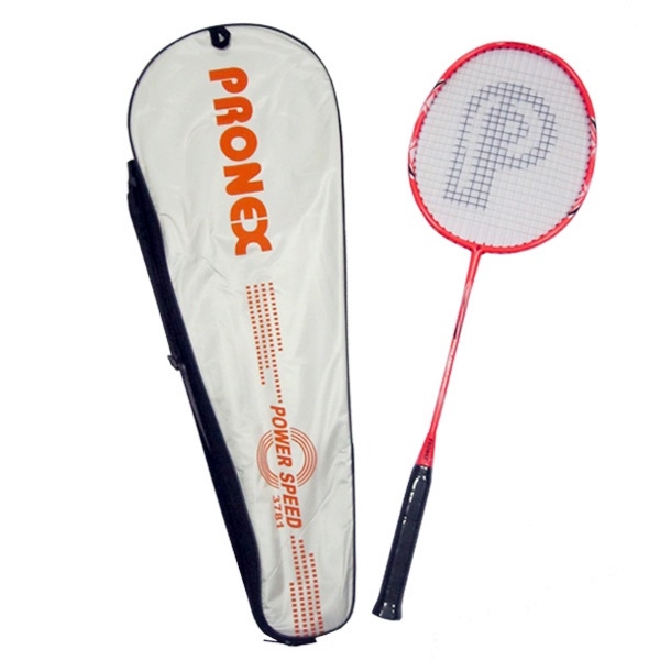 ไม้แบดมินตัน PRONEX รุ่น POWER SPEED 3781 ก้านคาร์บอน ไร้ข้อต่อ + กระเป๋าสะพาย