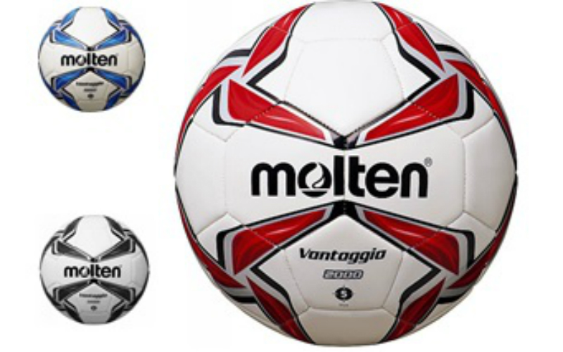 ฟุตบอล MOLTEN หนังเย็บ TPU(พื้นขาว)