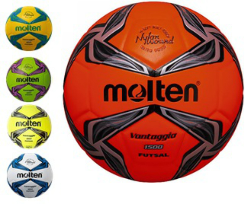 ลูกฟุตซอล MOLTEN หนัง PVC เบอร์ 3.5 รุ่น F9G1500-KS/OK/YB/LK