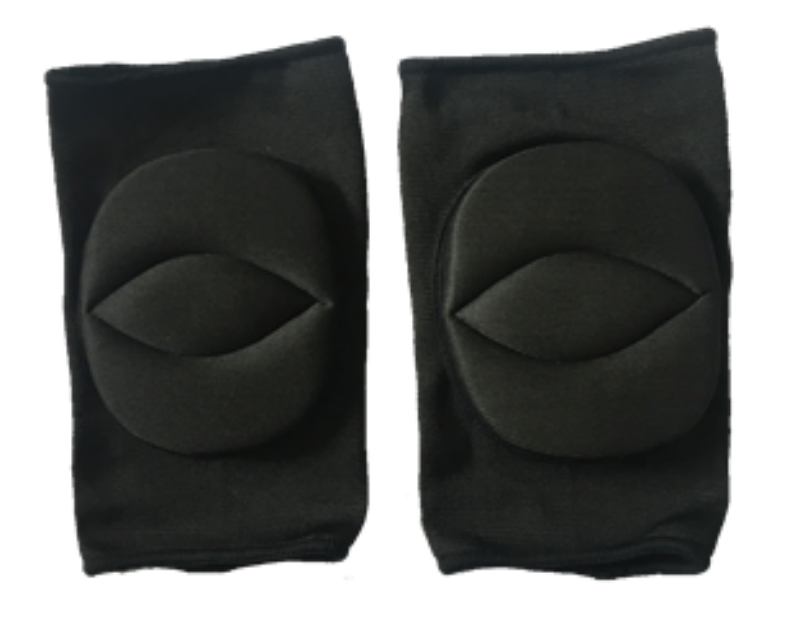 สนับเข่า  PRO STAR รุ่น  7102  ฟองน้ำ สีดำล้วน