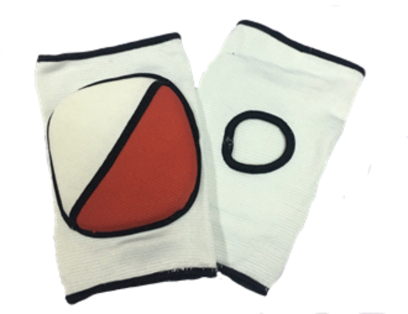 สนับเข่า PRO STAR รุ่น 7108 ฟองน้ำหนา สีขาว-แดง